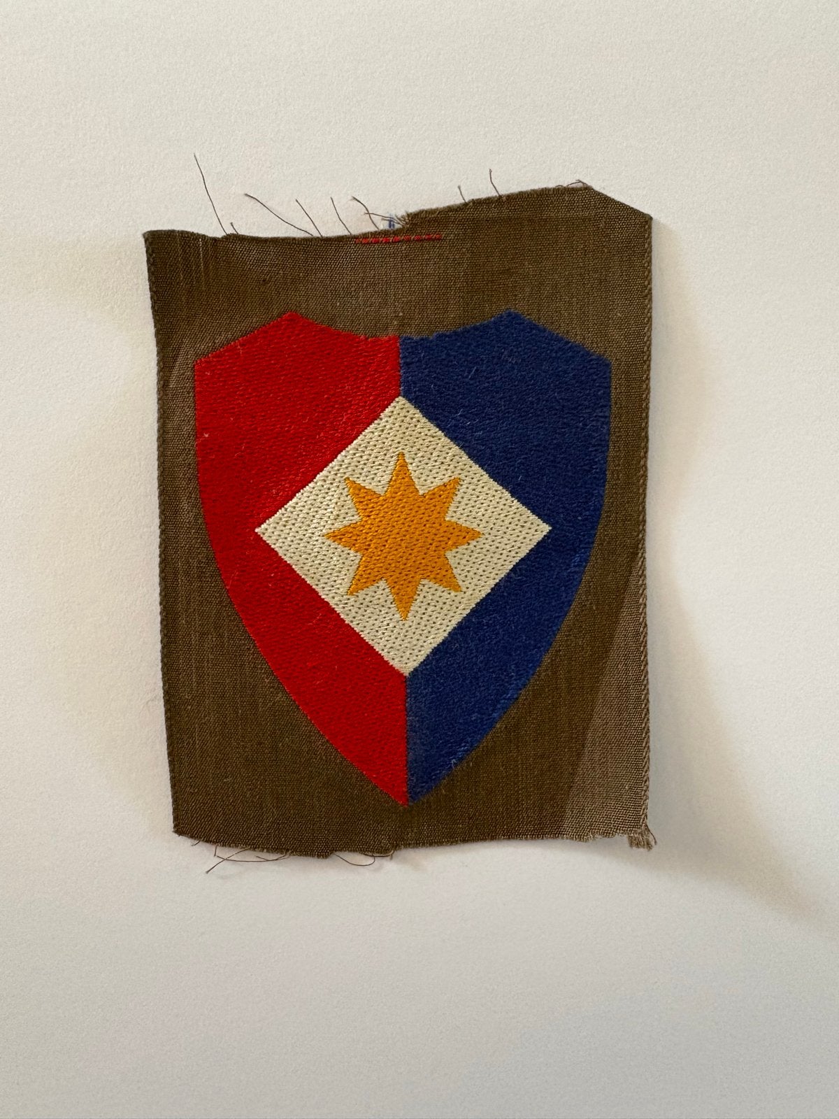 Mouwembleem Koninklijke Landmacht, Ophalen of Verzenden, Landmacht, Nederland, Embleem of Badge