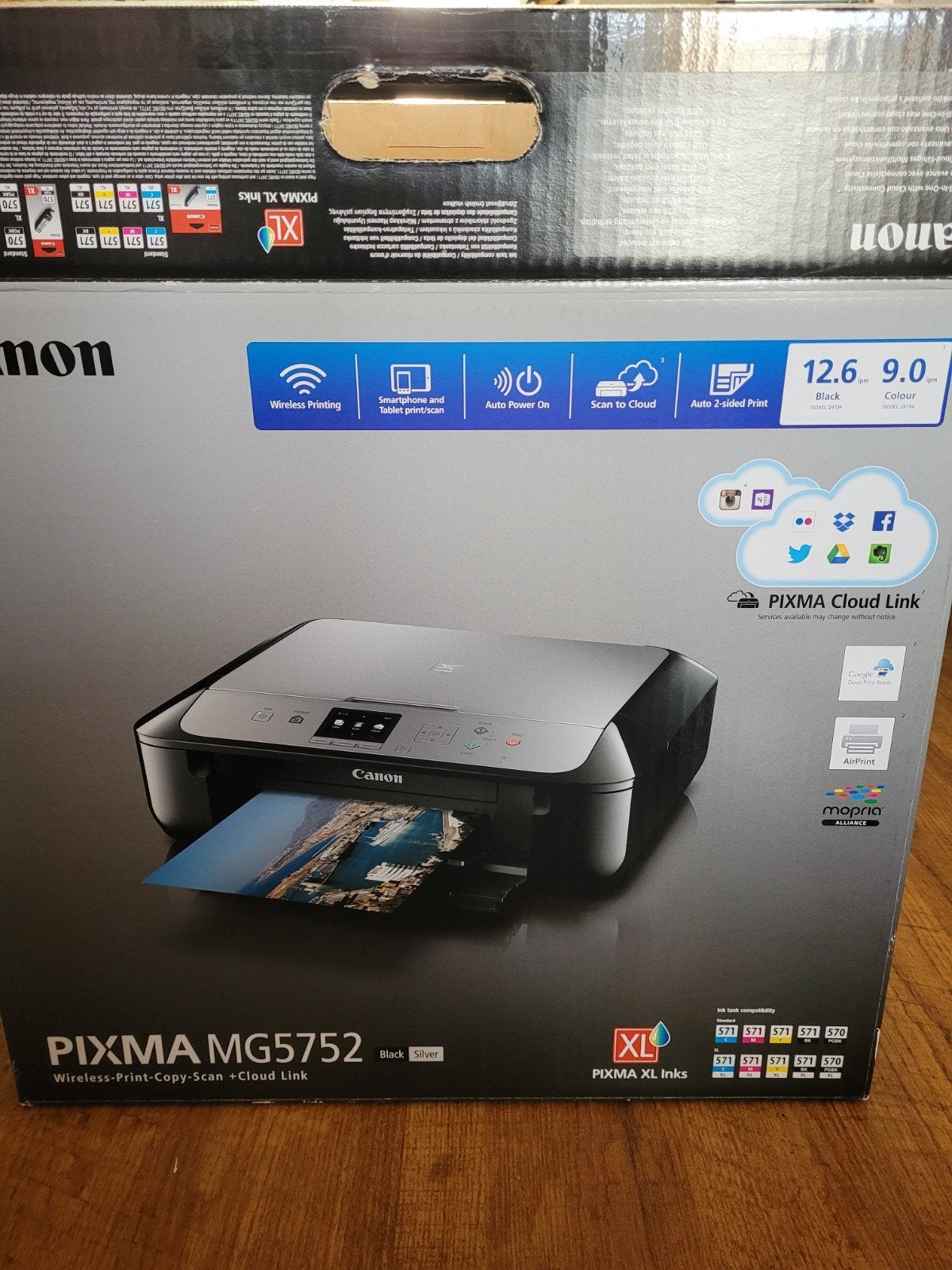 Canon PIXMA MG5752 All-in-One Printer - Draadloos, Computers en Software, Ophalen, Canon, Inkjetprinter, All-in-one