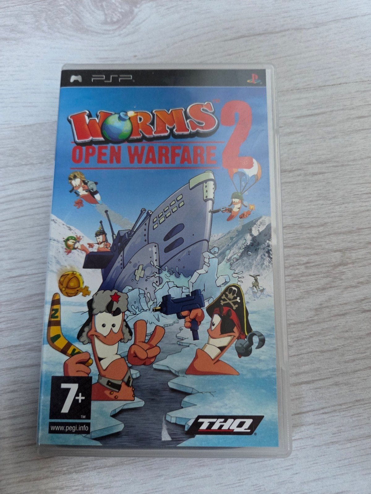 Worms Open Warfare 2 PSP - Actie en Strategie, Gekoppelde computers, Verzenden, Zo goed als nieuw, 3 spelers of meer