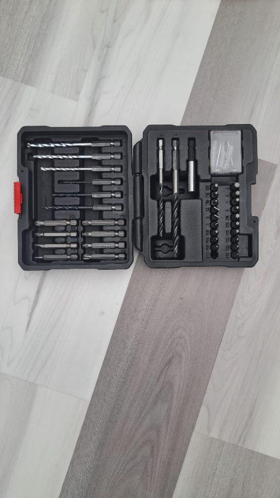 Stanley Boor- en Bitset - Complete set in opbergkoffer, Ophalen, Zo goed als nieuw