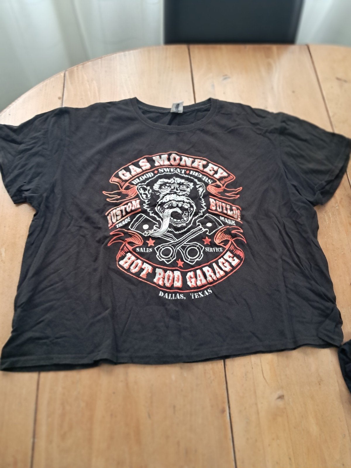Gas Monkey Garage T Shirt maat 3XL vintage, Ophalen of Verzenden, Zo goed als nieuw, Overige maten