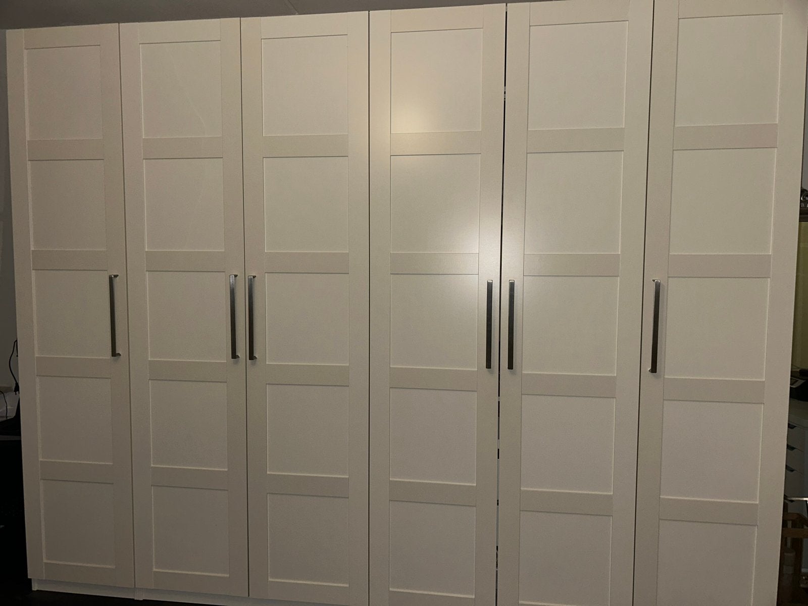 6x IKEA PAX deuren met handvaten (excl. scharnieren), Ophalen, Overige materialen, Gebruikt, 100 tot 150 cm