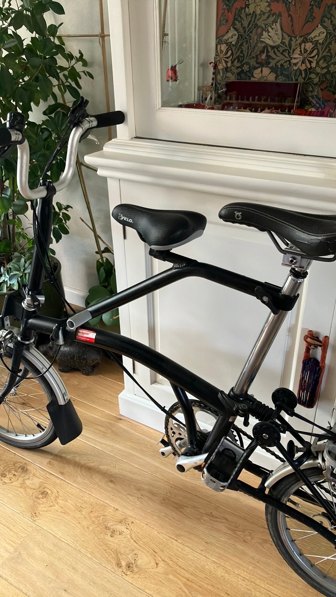Brompton kinderzitje (Milian Pere), Ophalen of Verzenden, Zo goed als nieuw, 16 tot 18 inch, Brompton