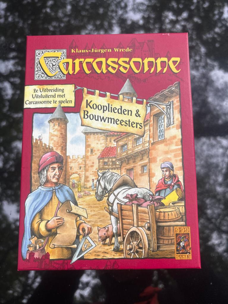 Carcassonne: Kooplieden & Bouwmeesters (2e Uitbreiding), Ophalen of Verzenden, Nieuw
