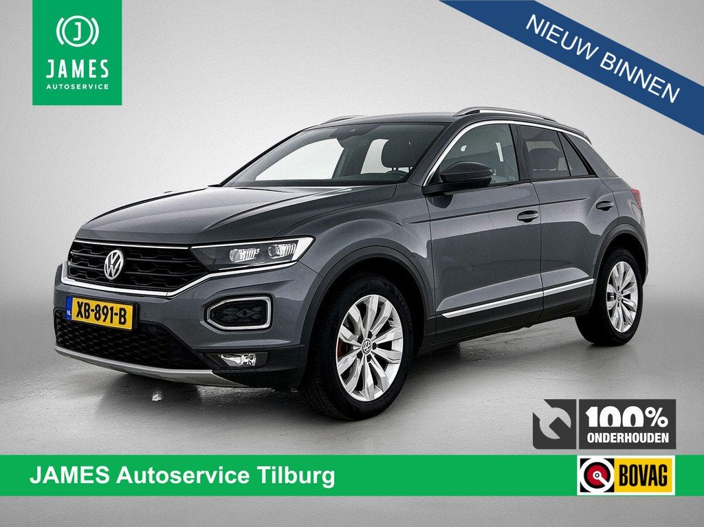 Volkswagen T-Roc 1.0 TSI Sport CARPLAY & NAVI | AD-CRUISE |, Auto's, Volkswagen, Stof, Gebruikt, 116 pk, Origineel Nederlands