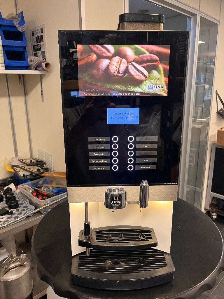 Koffie machine, Gebruikt, 10 kopjes of meer, Koffiemachine, Koffiebonen