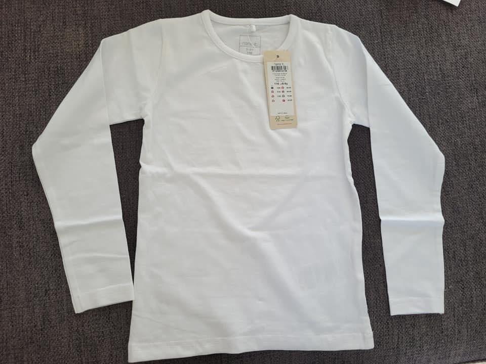 Name it basic wit maat 116 shirt trui nieuw longsleeve, Kinderen en Baby's, Kinderkleding | Maat 116, Jongen of Meisje, Nieuw