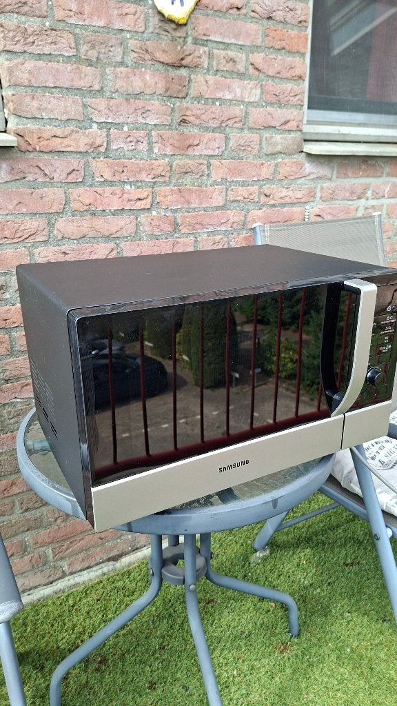 samsung combi met convectieoven, Ophalen, Zo goed als nieuw, Minder dan 45 cm