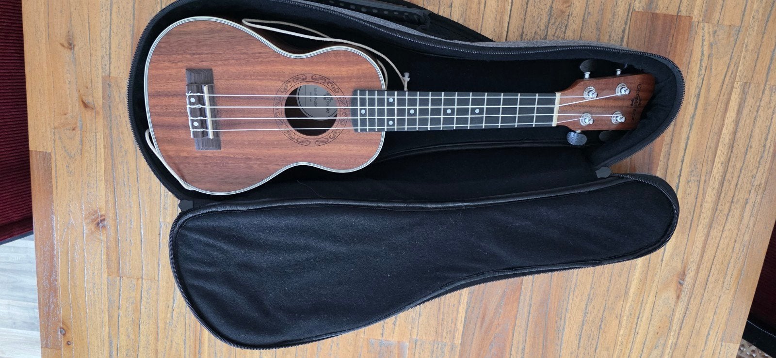 Gear4music Sopraan Ukelele – nagenoeg nieuw – complete set, Ophalen of Verzenden, Zo goed als nieuw, Ukelele