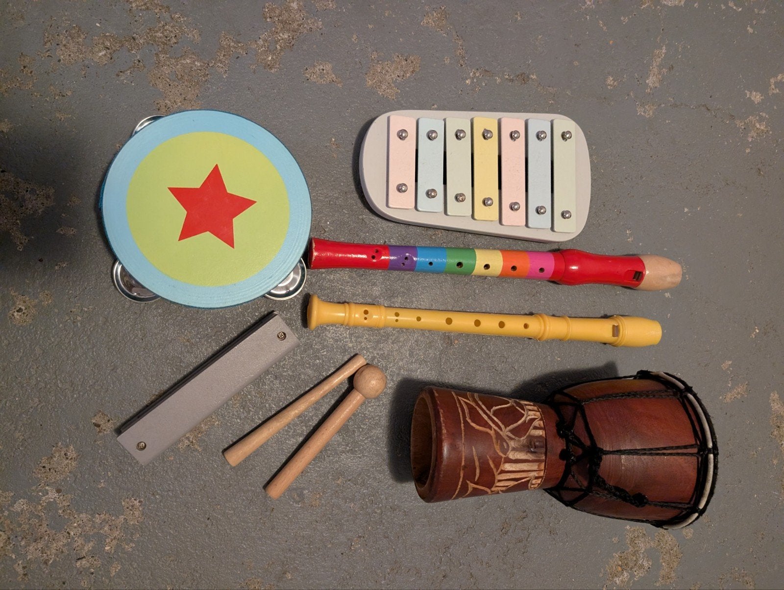 Muziekinstrumenten set voor kinderen, Ophalen of Verzenden, Gebruikt, Ontdekken