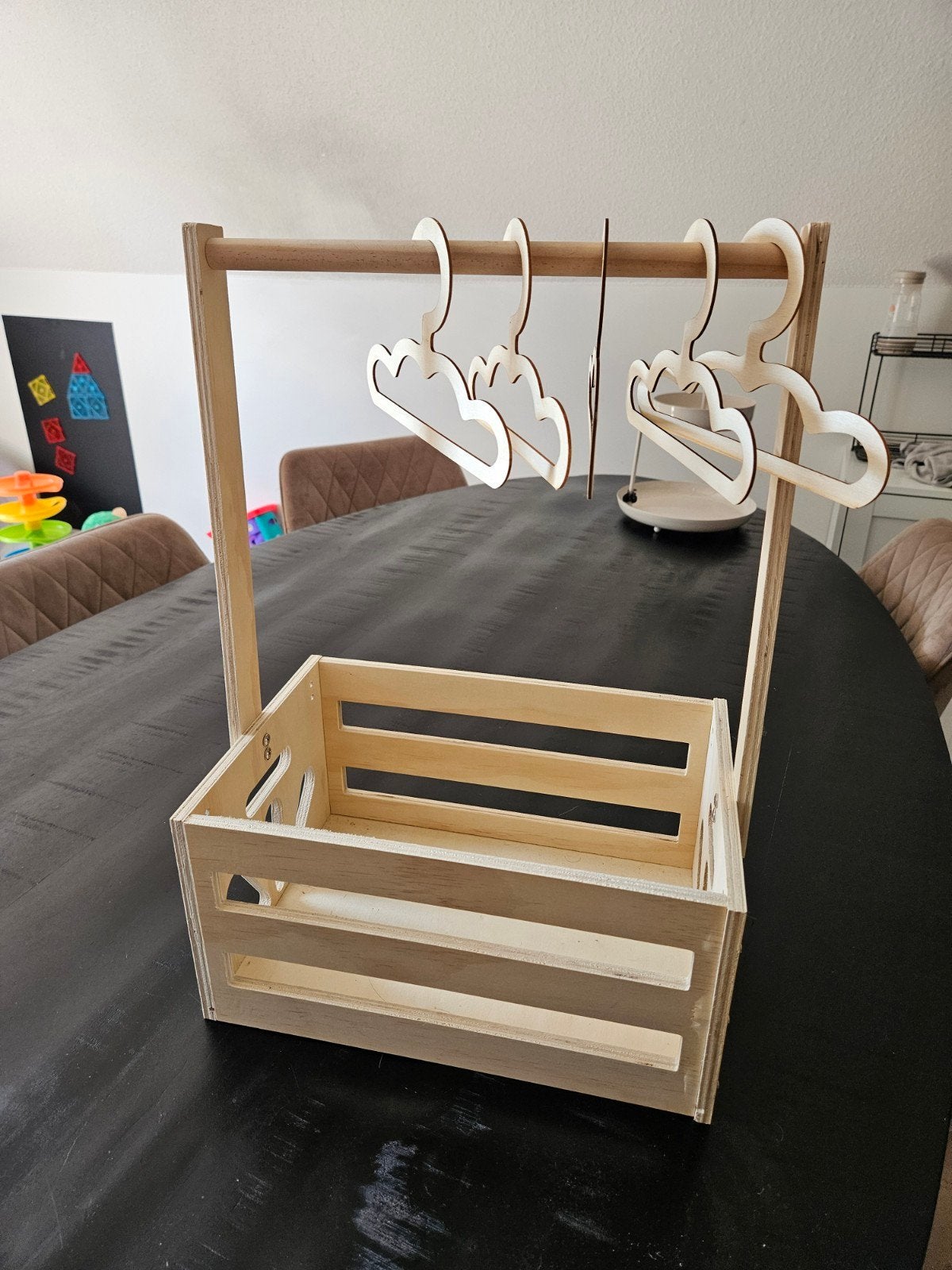 Babyshower Cadeaukist Kraamcadeau met Wolkenhangers, Ophalen