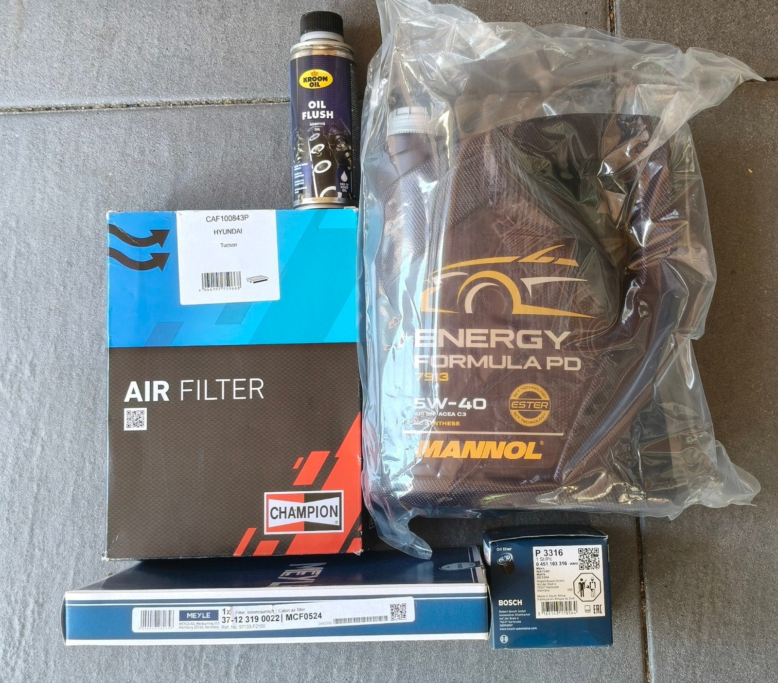 Onderhoudsset voor Hyundai Tucson, Ophalen of Verzenden