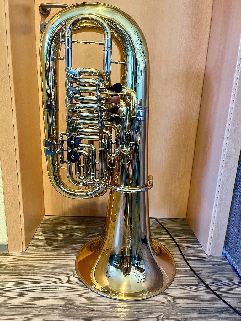 Melton F-Tuba 46 S "Klemens Pröpper", Ophalen of Verzenden, Met koffer of draagtas