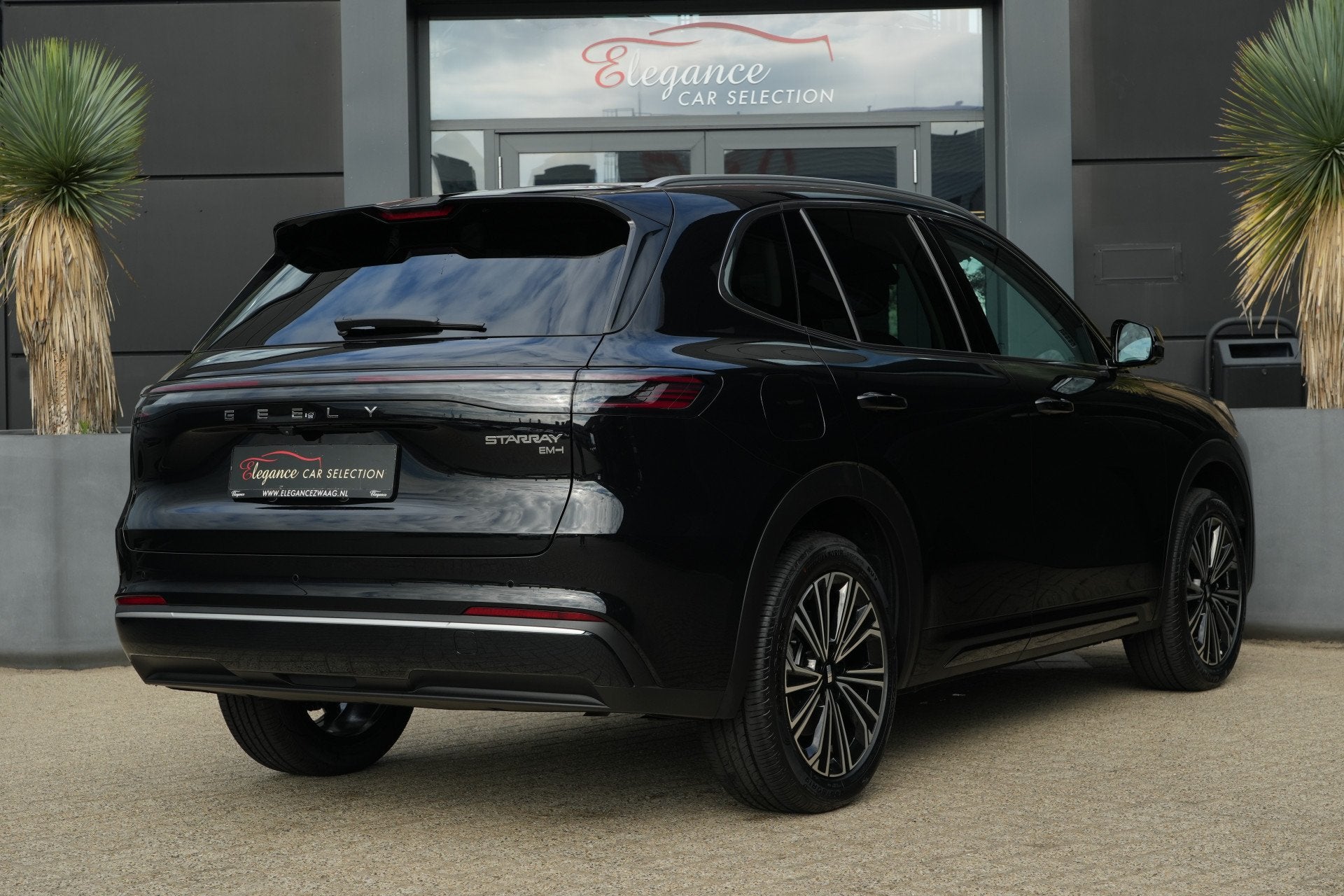 GEELY Starray EM-i 1.5 Max+ | PHEV | 262 PK | Panoramadak |, Auto's, Gebruikt, Zwart, Starray EM-i, Bedrijf