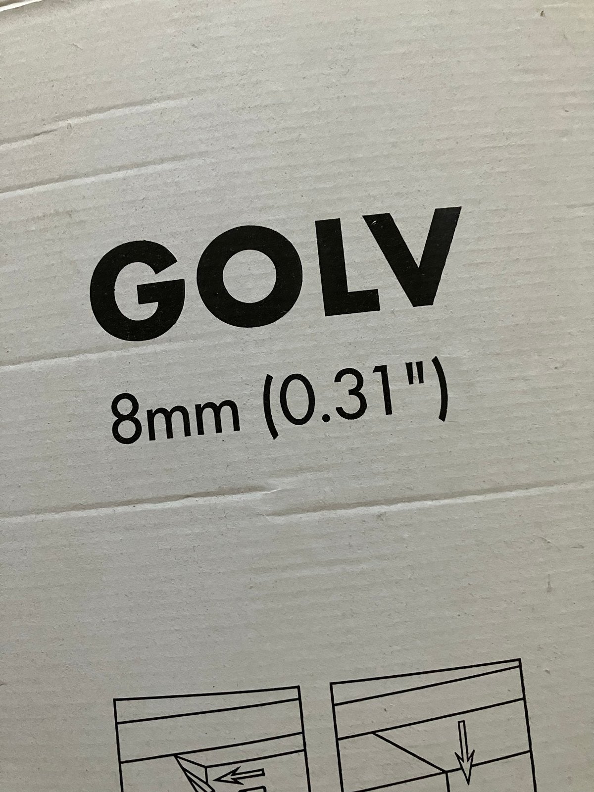 IKEA Golv Laminaatvloer 8mm - Nieuw in verpakking, Ophalen, 50 tot 150 cm, Nieuw, Minder dan 5 m²