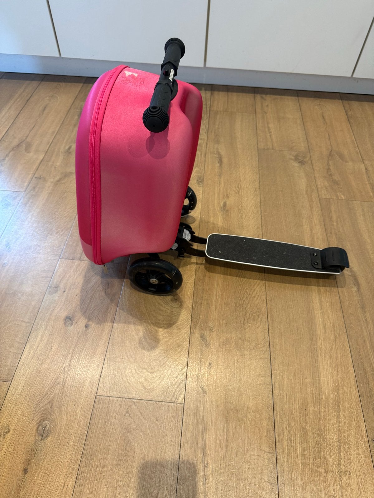 Roze Step Koffer met Uil Design - Ideaal voor Kinderen, Ophalen of Verzenden, Gebruikt, Overige typen