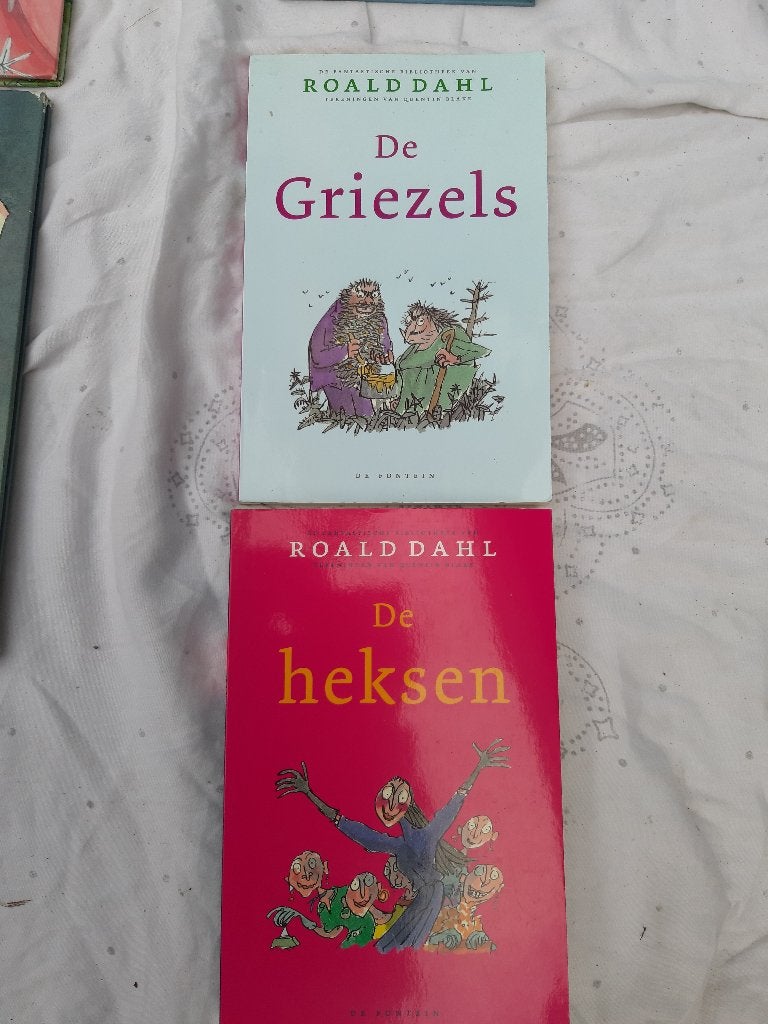De Griezels, De heksen, Roald Dahl, Ophalen, Zo goed als nieuw, De Griezels, De heksen, Roald Dahl, Fictie algemeen