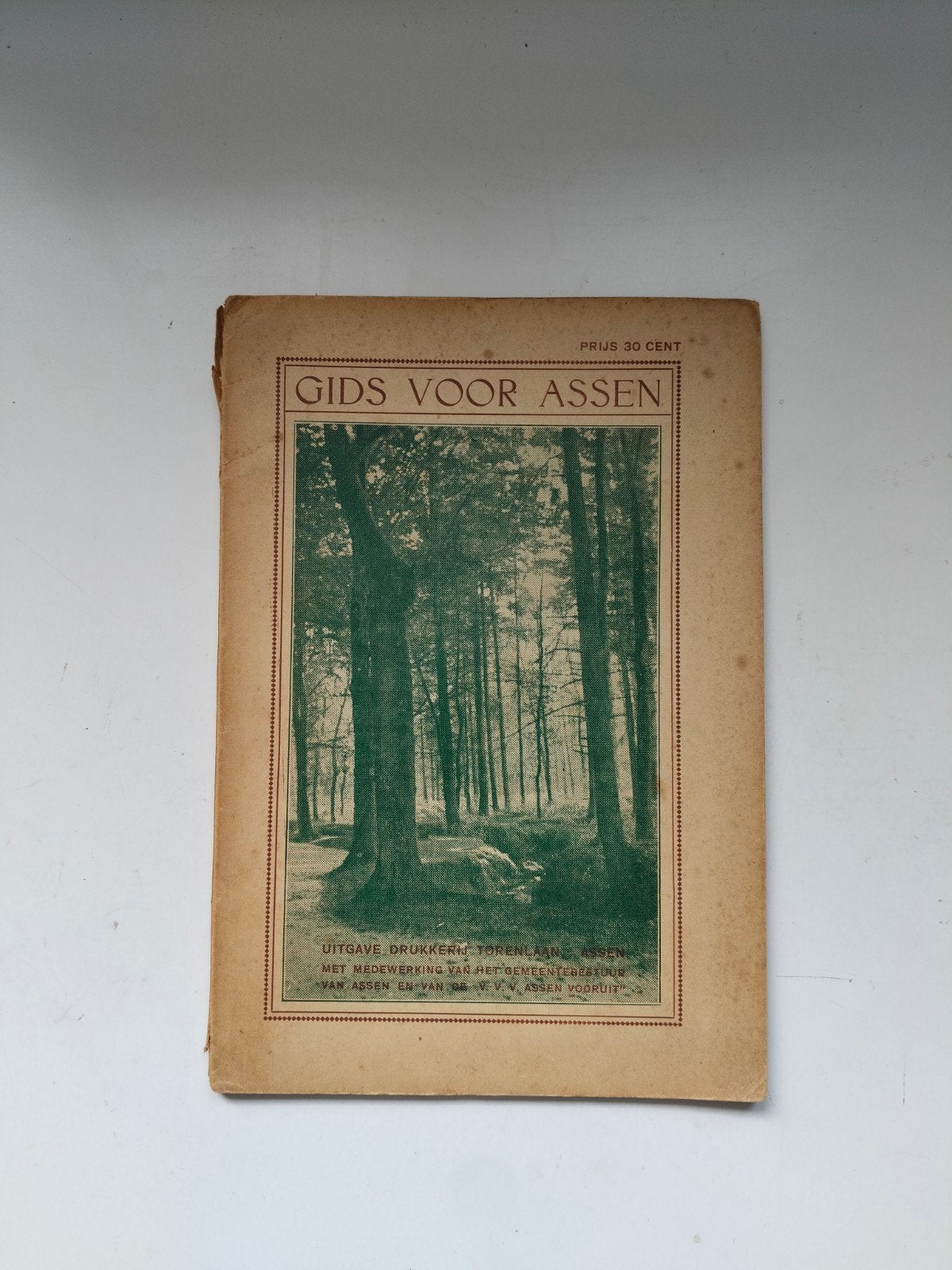 Gidsje voor Assen - Zeldzaam historisch boekje, Verzenden, Gelezen