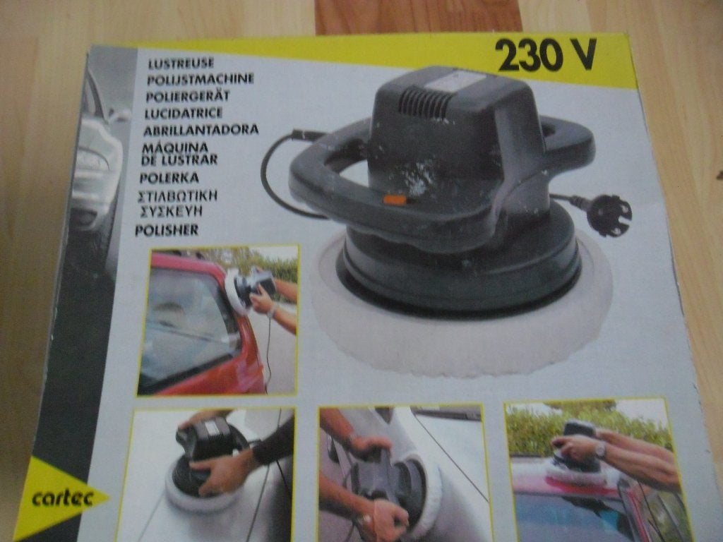 Poetsmachine, voor auto enz., Ophalen of Verzenden, Gebruikt