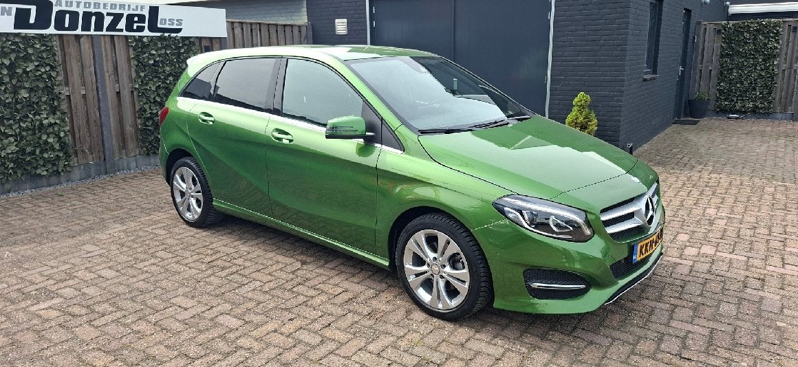 Mercedes-Benz B-Klasse 200 Prestige AUTOMAAT (bj 2016), Auto's, 1325 kg, Leder en Stof, 1595 cc, Bedrijf