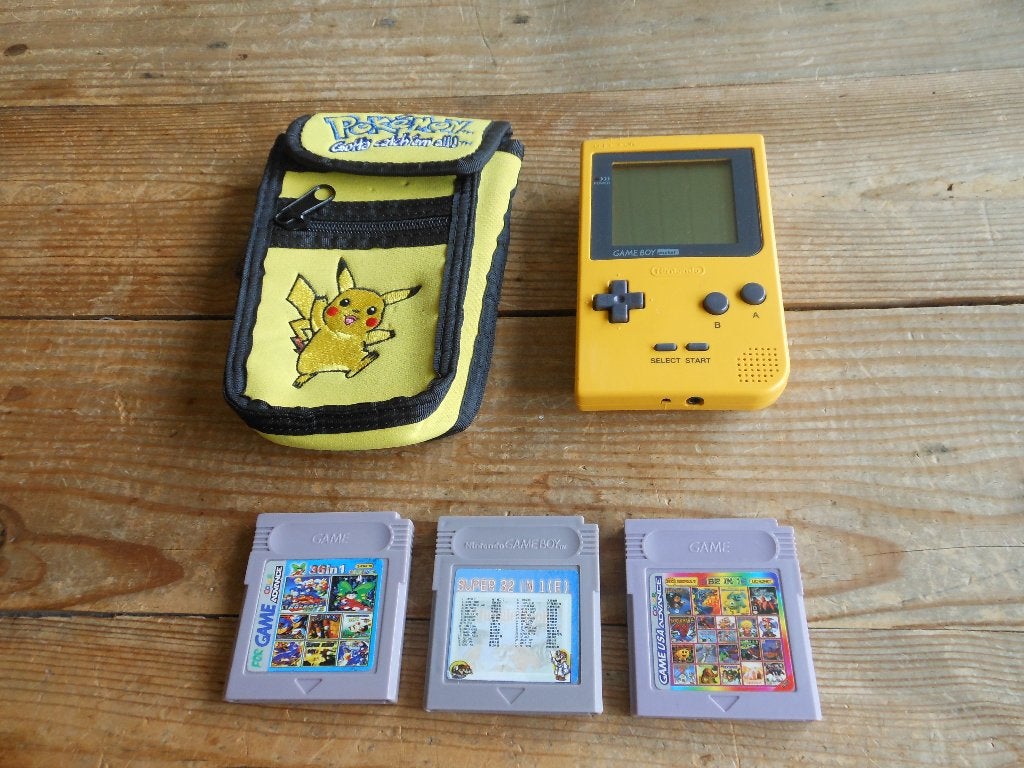 Game Boy Pocket met spellen, Spelcomputers en Games, Spelcomputers | Nintendo Game Boy, Ophalen of Verzenden, Gebruikt, Game Boy Pocket