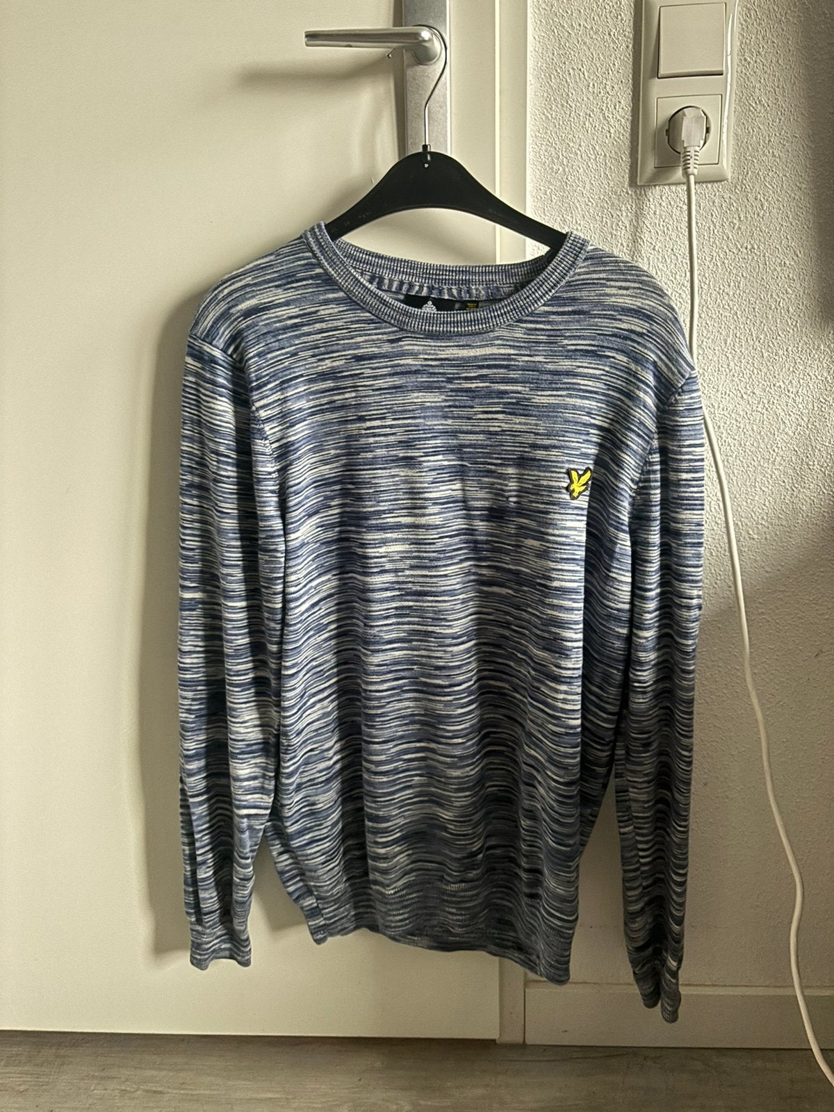 Lyle Scott trui blauw maat L, Kleding | Heren, Ophalen of Verzenden, Zo goed als nieuw, Maat 52/54 (L), Blauw