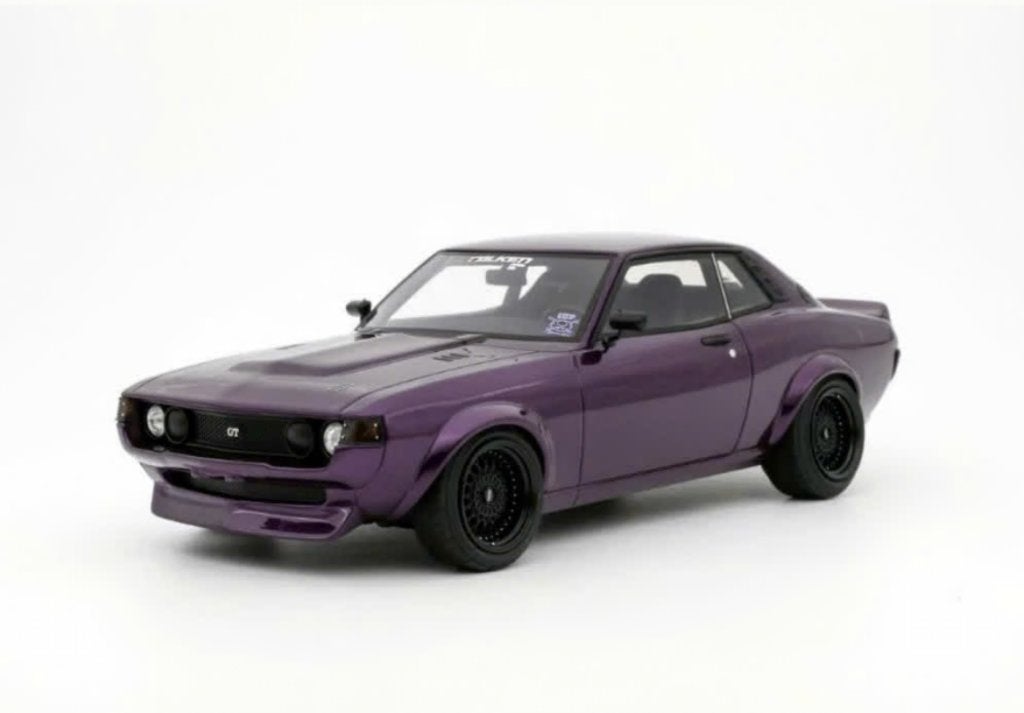 TOYOTA CELICA RA24 Paars '15 OTTO MOBILE SCHAAL 1/18 OT1089, Hobby en Vrije tijd, Verzenden, Nieuw, Auto, OttOMobile