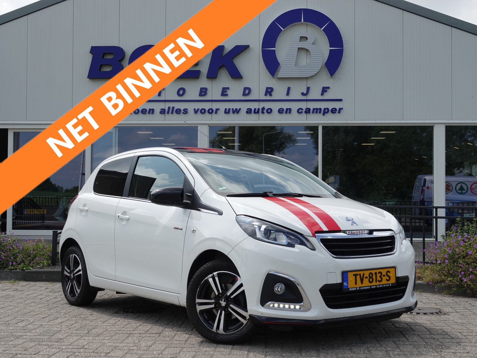 Peugeot 108 1.0 e-VTi GT-Line BOMVOL | KEYLESS | H-LEER | NA, Voorwielaandrijving, Gebruikt, Euro 6, 4 stoelen