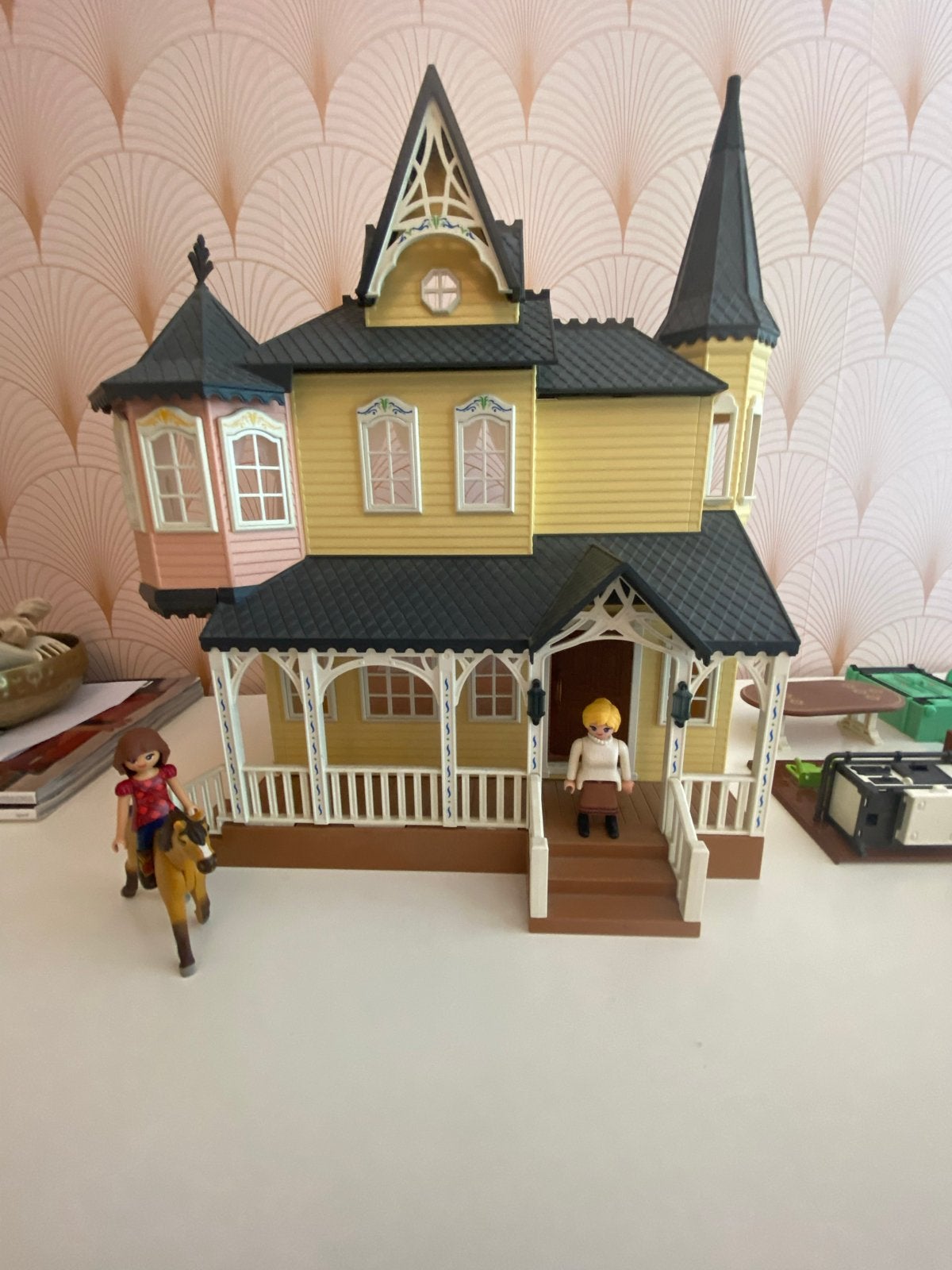 Playmobil Spirit Lucky's huis met inrichting en figuren, Ophalen, Zo goed als nieuw, Poppenhuis