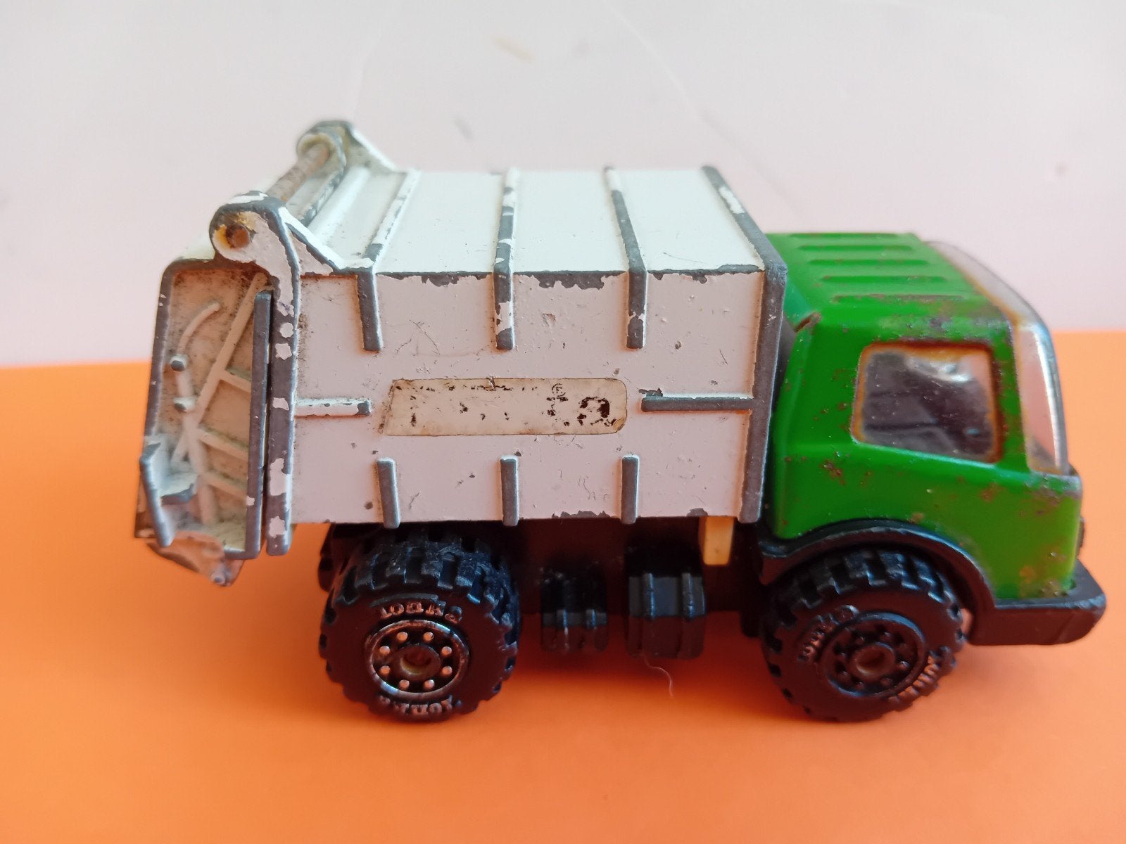 Vintage Tonka vuilniswagen - Made in Japan, Ophalen of Verzenden, Gebruikt