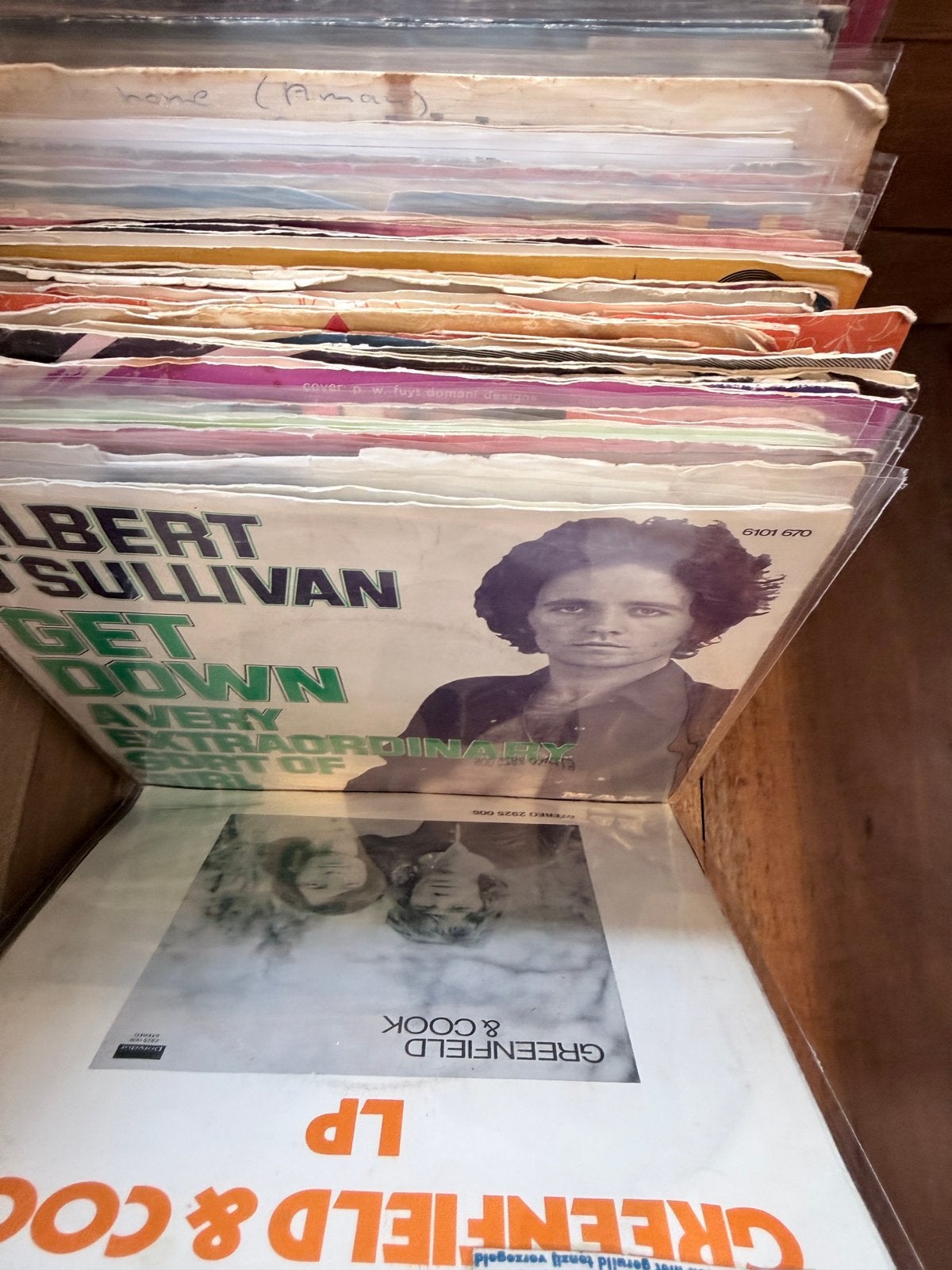 Partij vintage singles | 120 stuks, Ophalen of Verzenden, Gebruikt, 7 inch