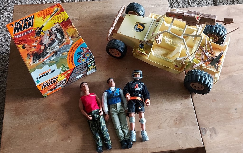 Vintage speelgoed Hasbro Action Man, Verzamelen, Ophalen, Gebruikt