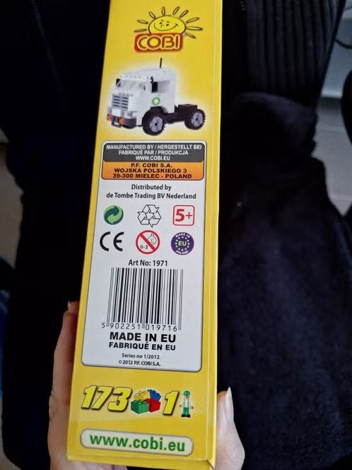 Cobi tankwagen, limited edition h, Overige merken, Onbekend, Nieuw, Ophalen of Verzenden