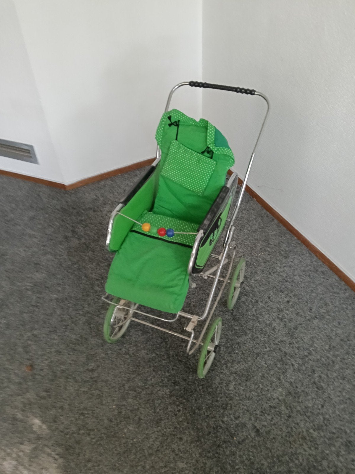 Vintage jaren 70 kinder wandelwagen, Ophalen, Gebruikt, Overige merken