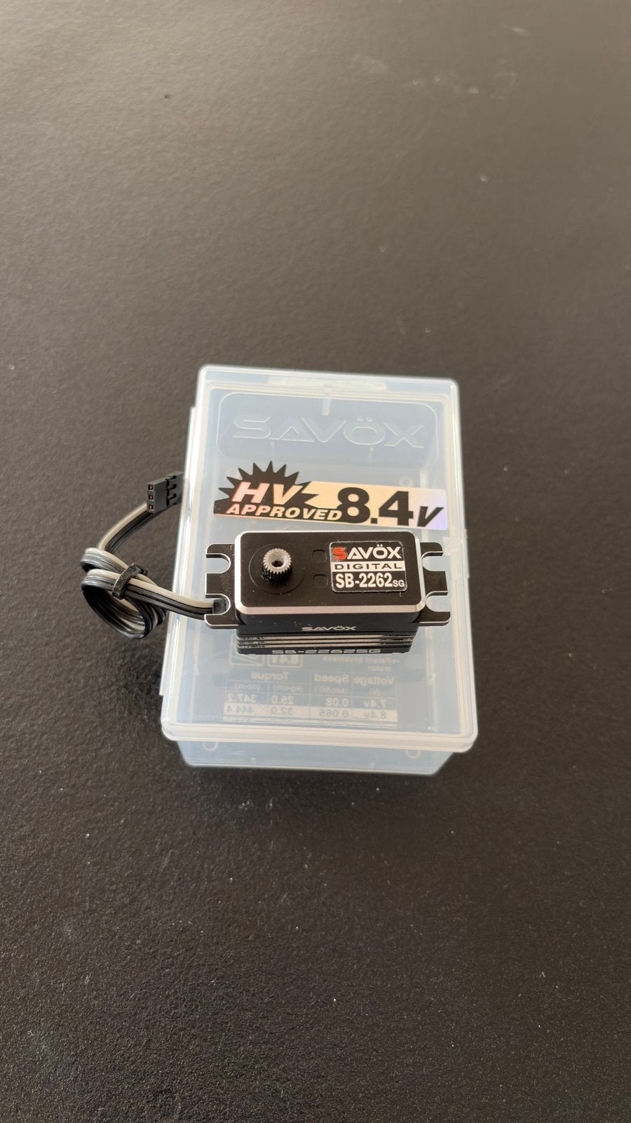 Savöx SB-2262SG HV low profile servo, Ophalen of Verzenden, Zo goed als nieuw, Overige schalen, Onderdeel