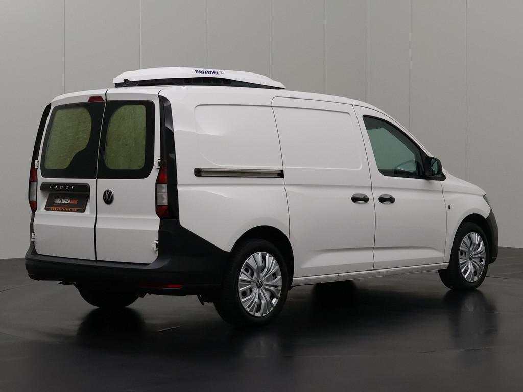 Volkswagen Caddy 2.0TDI Maxi Koelauto | Airco | Multimedia, Stof, Gebruikt, Volkswagen, Wit