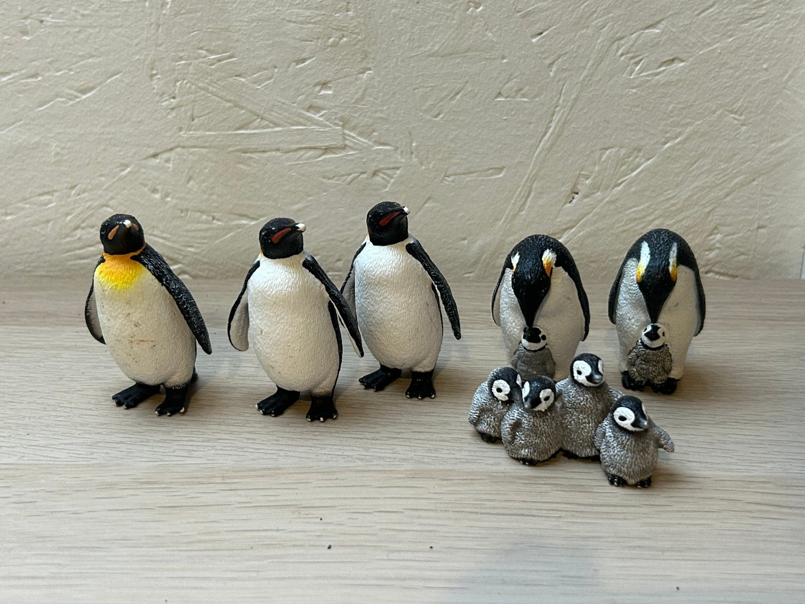 Schleich pinguins, Verzamelen, Dierenverzamelingen, Ophalen of Verzenden, Zo goed als nieuw, Paard, Beeldje of Figuurtje