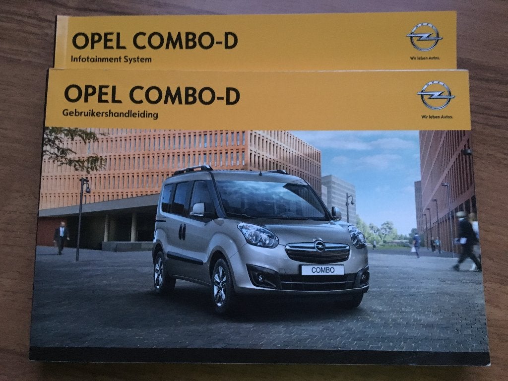 Instructieboek Opel Combo 2012 + handleiding audio/navi, Ophalen of Verzenden