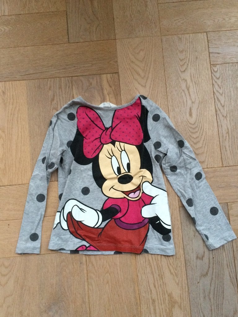 ZGAN shirt van Minnie Mouse H&M maat 110/116, Kinderen en Baby's, Kinderkleding | Maat 110, Meisje, H&M, Ophalen of Verzenden