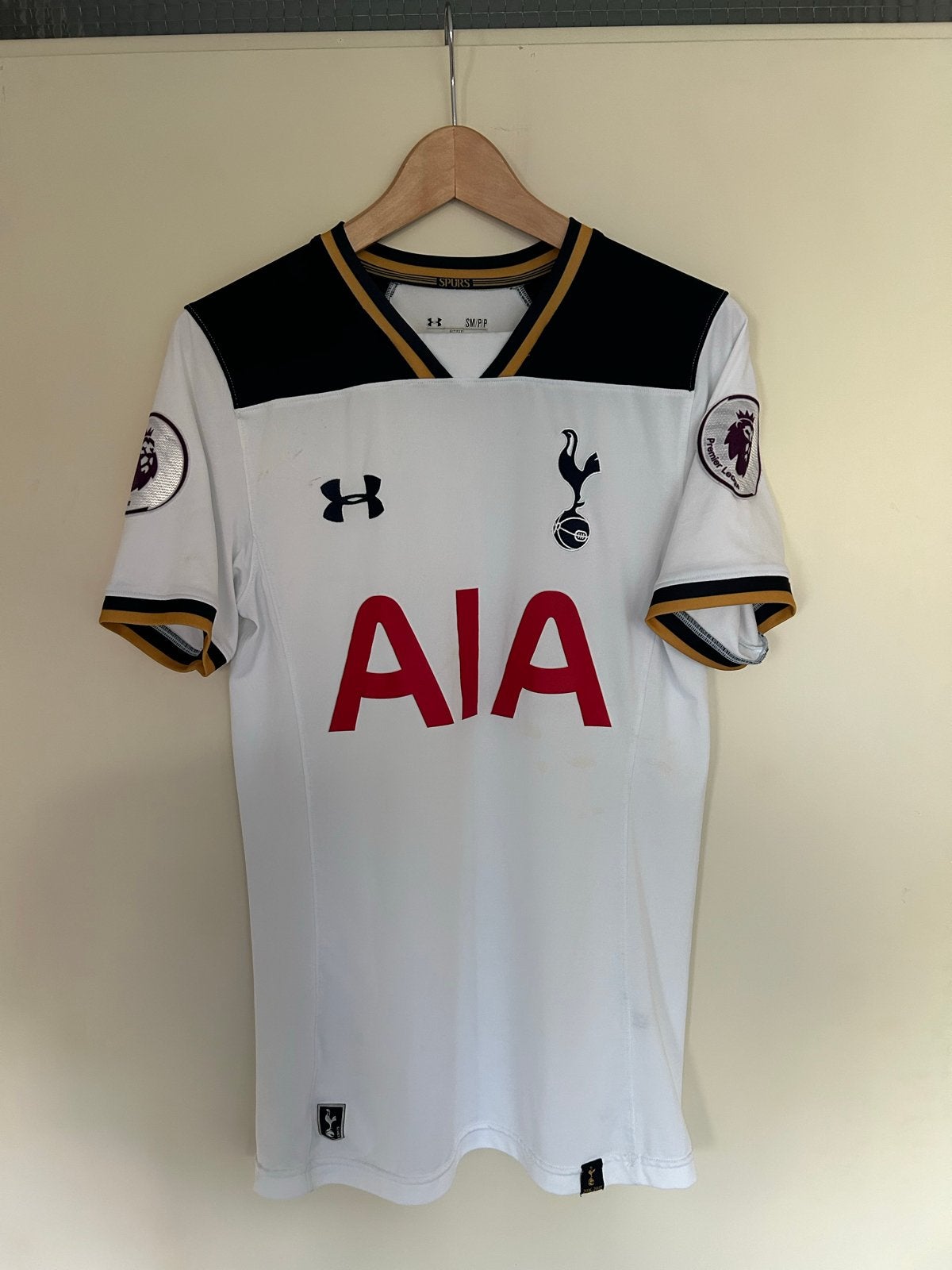 Tottenham Hotspur thuistenue 2016-2017 - Maat S, Verzenden, Wit, Voetbal, Gedragen