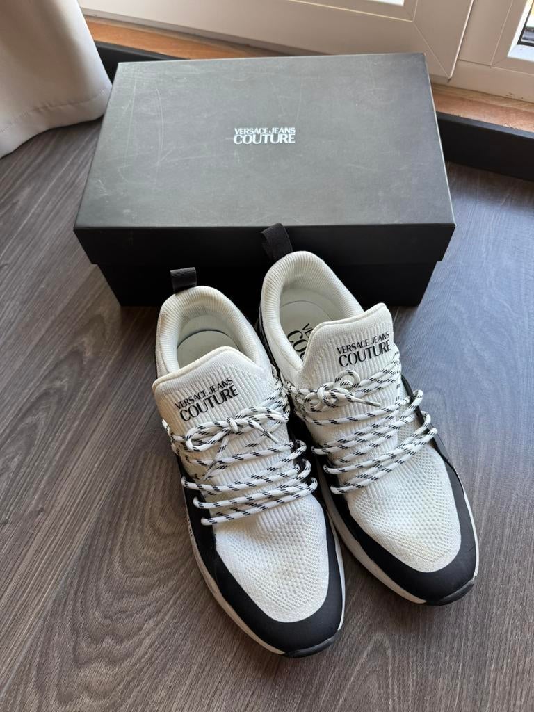 Versace Jeans Couture schoenen maat 45, Ophalen of Verzenden, Zo goed als nieuw, Zwart