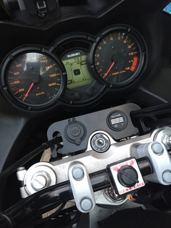 Suzuki V-Strom 12V aansluiting dashboard DL 650 DL 1000, Verzenden, Nieuw