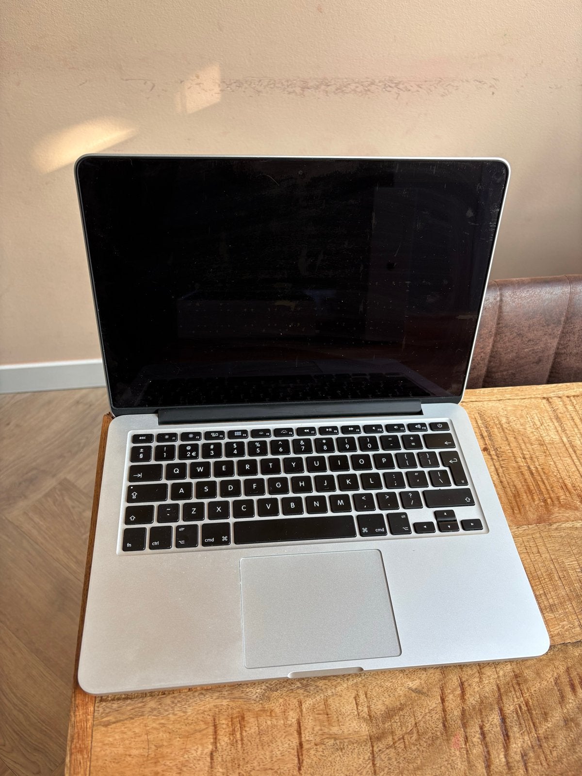 MacBook Pro 13 inch Retina (early 2015), 2 tot 3 Ghz, Qwerty, 8 GB, 13 inch