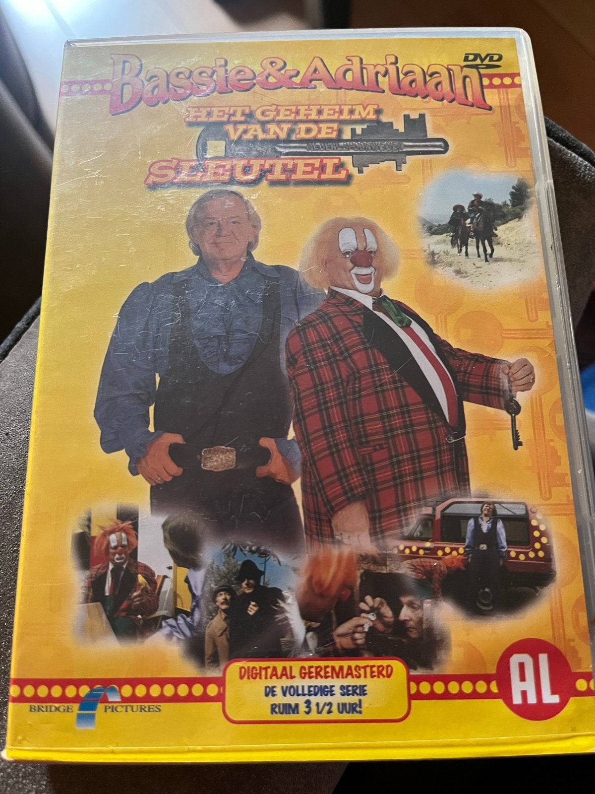 Bassie & Adriaan - Het Geheim van de Sleutel (DVD), Gebruikt, Alle leeftijden, Tv-serie, Remastered