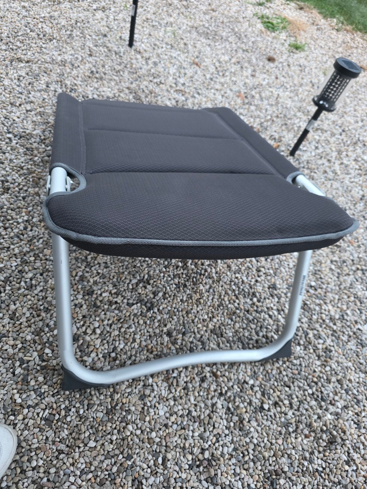2 Westfield beensteunen voor campingstoel, Caravans en Kamperen, Ophalen, Gebruikt, Campingstoel