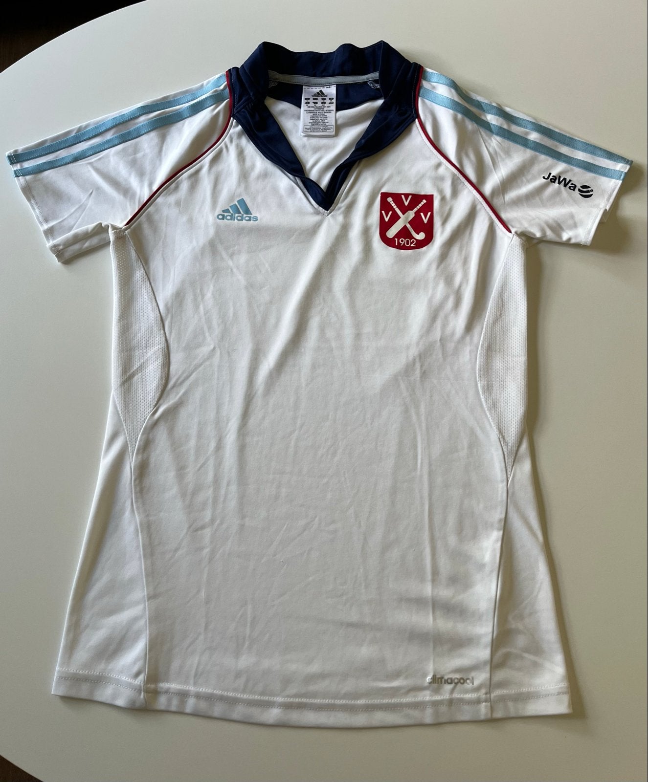 Adidas VVV Hockey Shirt Dames Maat M, Maat 38/40 (M), Wit, Overige typen, Ophalen of Verzenden