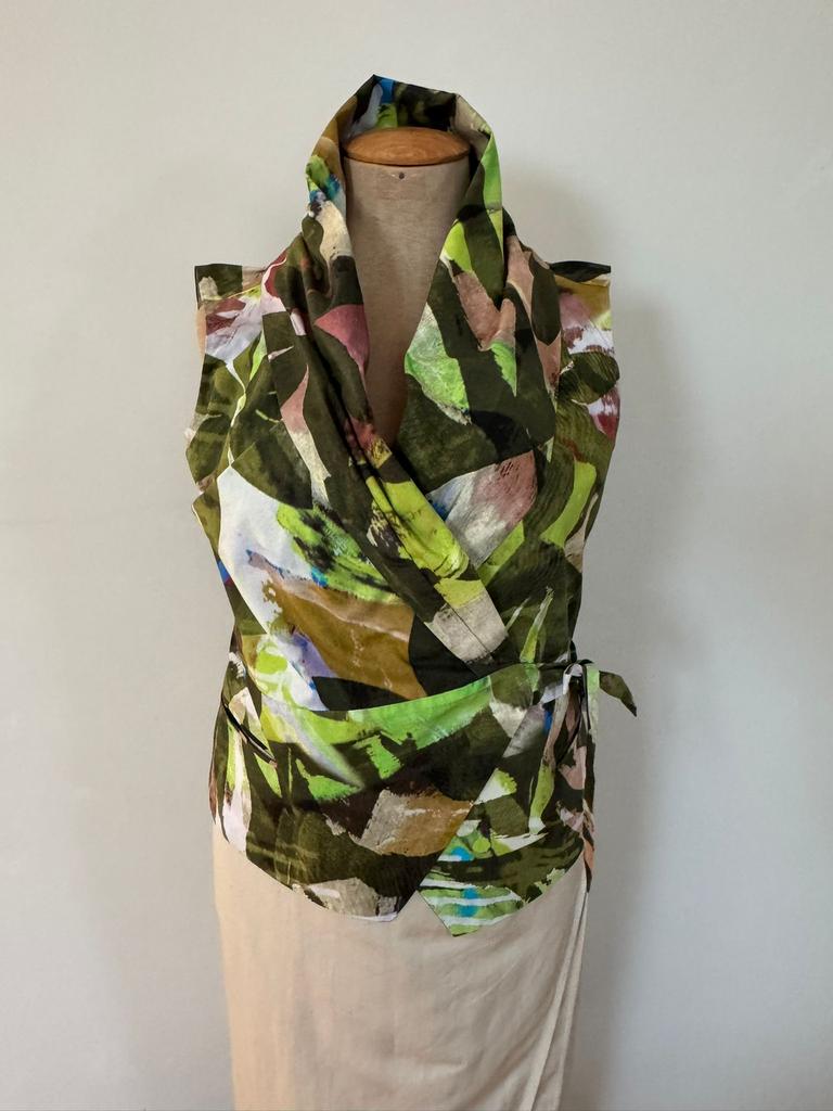 Prachtige gebloemde blouse van Pauw maat 4, Ophalen of Verzenden, Zo goed als nieuw