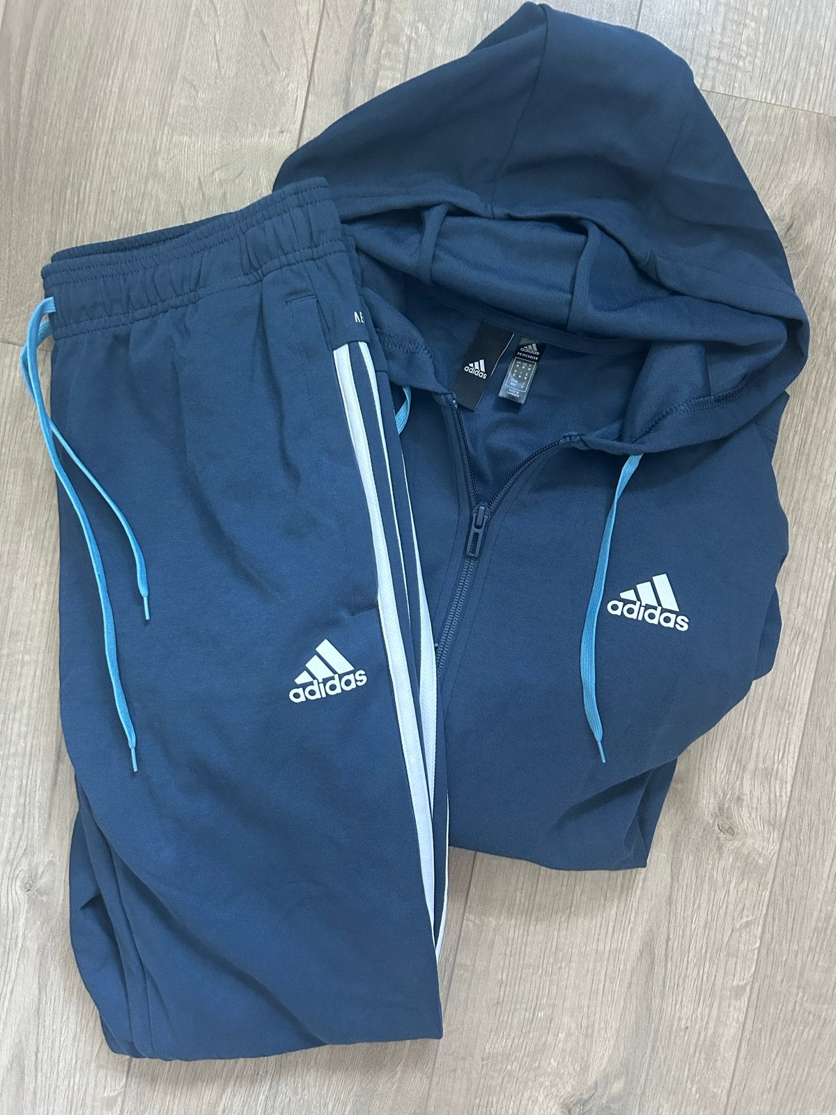 Adidas Primegreen Joggingspak - Maat M, Maat 38/40 (M), Blauw, Ophalen of Verzenden, Fitness of Aerobics