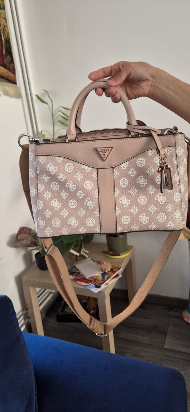 Originele GUESS handtas – Zo goed als nieuw!, Ophalen, Zo goed als nieuw, 30 cm of meer, Minder dan 35 cm