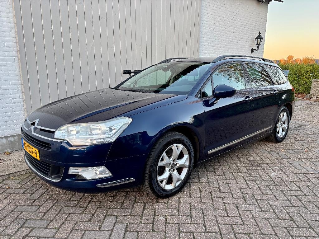 Citroën C5 1.8 16V Tourer 2e Eigenaar, Voll.Historie 2008👌, Auto's, Citroën, Voorwielaandrijving, Zwart, 4 cilinders, Origineel Nederlands